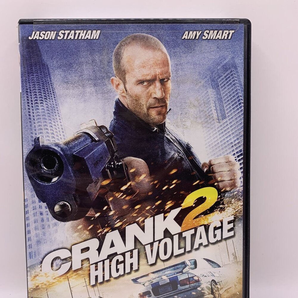 Crank 2: High Voltage DVD Rated R Wide & Full Screen LionsGate Jason Statham